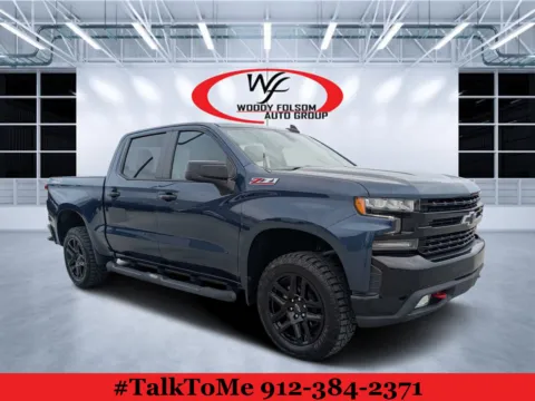 Blue 2021 Chevrolet Silverado 1500 LT Trail Boss for sale in Douglas, GA
