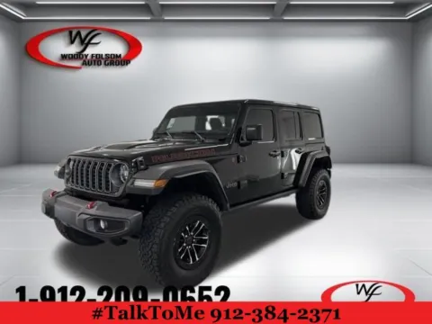 Black 2025 Jeep Wrangler Rubicon for sale in Douglas, GA