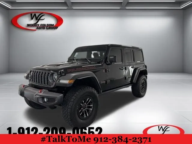 Black 2025 Jeep Wrangler Rubicon for sale in Douglas, GA
