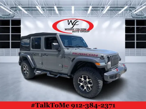 Gray 2020 Jeep Wrangler Unlimited Rubicon for sale in Douglas, GA