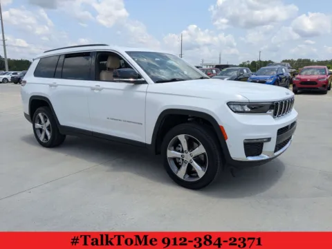 White 2025 Jeep Grand Cherokee L Limited for sale in Douglas, GA