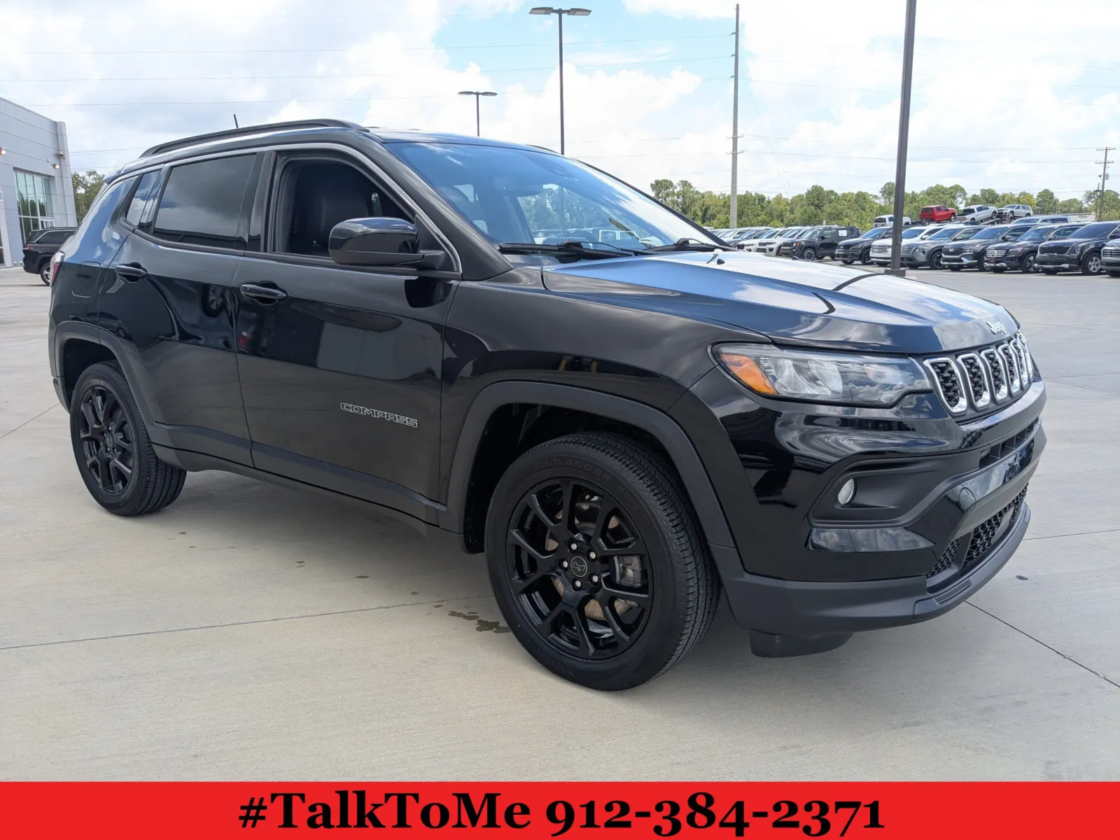 Black 2025 Jeep Compass Latitude for sale in Douglas, GA