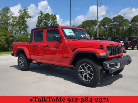 Red 2024 Jeep Gladiator Sport S for sale in Douglas, GA