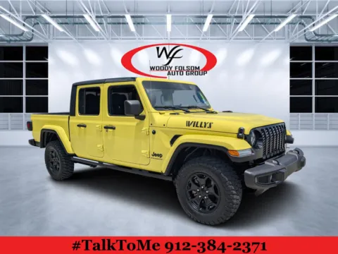Yellow 2023 Jeep Gladiator Willys for sale in Douglas, GA