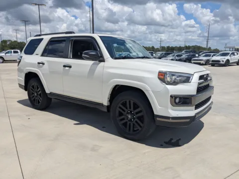 White 2019 Toyota 4Runner Limited Nightshade for sale in Douglas, GA