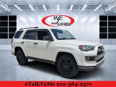 White 2019 Toyota 4Runner Limited Nightshade for sale in Douglas, GA