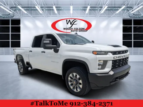 White 2023 Chevrolet Silverado 2500 HD Custom for sale in Douglas, GA
