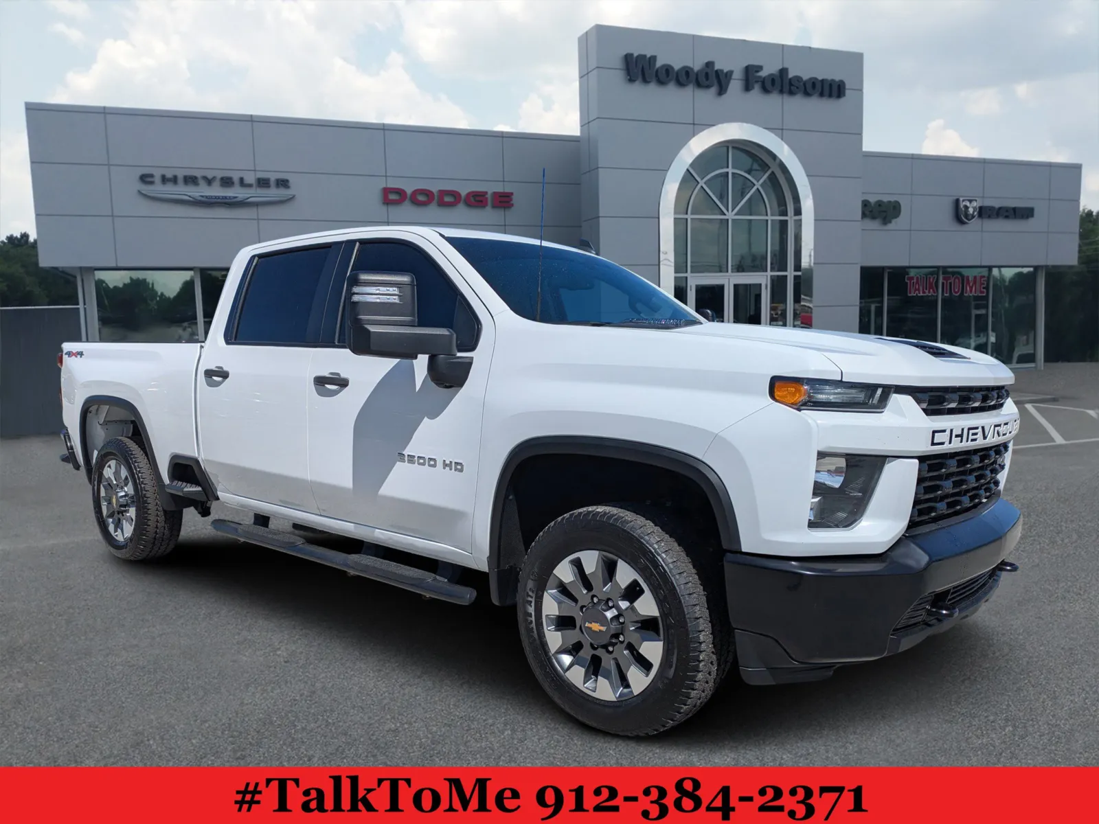 White 2023 Chevrolet Silverado 2500HD Custom for sale in Douglas, GA