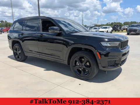 Black 2024 Jeep Grand Cherokee L Altitude X for sale in Douglas, GA