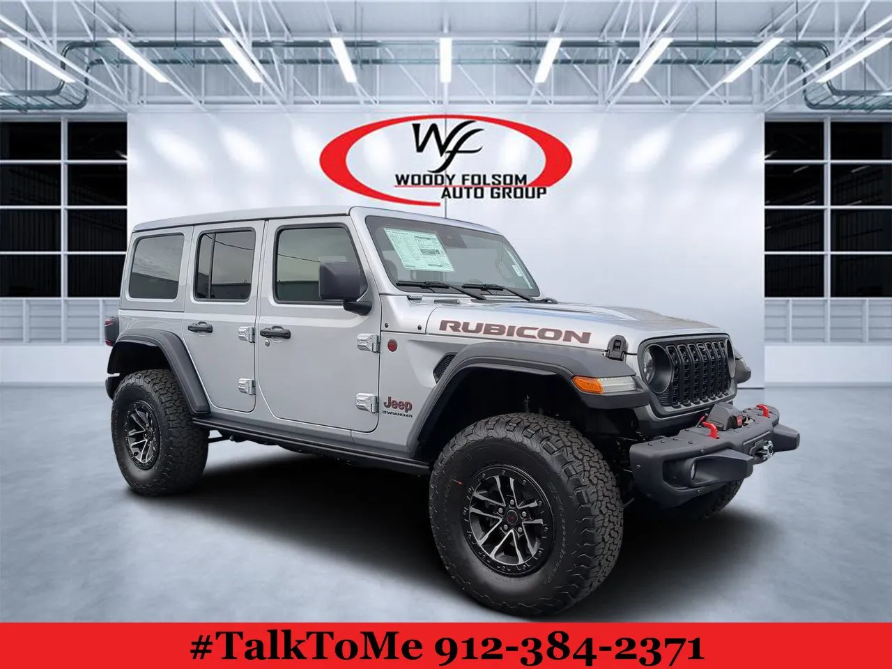 Silver 2024 Jeep Wrangler Rubicon for sale in Douglas, GA