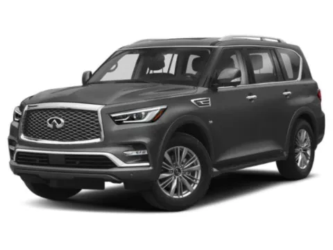 White 2019 INFINITI QX80 LUXE for sale in Douglas, GA