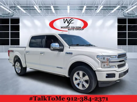 White 2018 Ford F-150 Platinum for sale in Douglas, GA