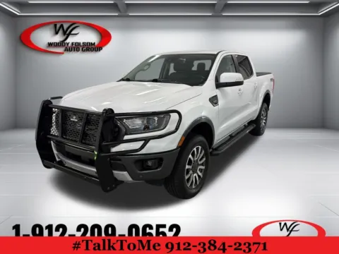 White 2022 Ford Ranger LARIAT for sale in Douglas, GA