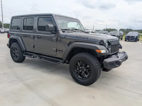 Photos of 2021 Jeep Wrangler Unlimited Willys for sale in Douglas, GA at Woody Folsom CDJR of Douglas