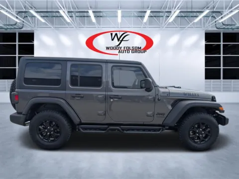 Photos of 2021 Jeep Wrangler Unlimited Willys for sale in Douglas, GA at Woody Folsom CDJR of Douglas