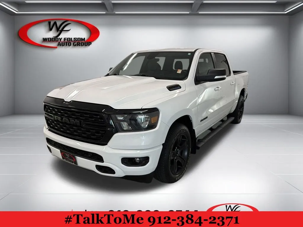 White 2022 Ram 1500 Big Horn for sale in Douglas, GA