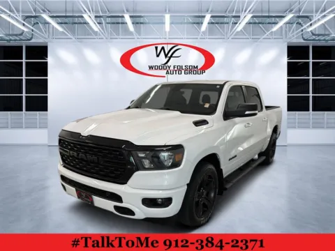 White 2022 Ram 1500 Big Horn for sale in Douglas, GA