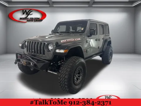 Gray 2022 Jeep Wrangler Unlimited Rubicon for sale in Douglas, GA