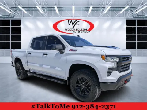 White 2023 Chevrolet Silverado 1500 LT Trail Boss for sale in Douglas, GA