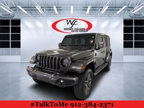 Silver 2021 Jeep Wrangler Unlimited Sahara High Altitude for sale in Douglas, GA