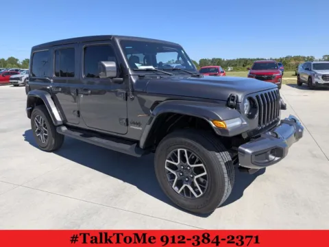 Silver 2021 Jeep Wrangler Unlimited Sahara High Altitude for sale in Douglas, GA