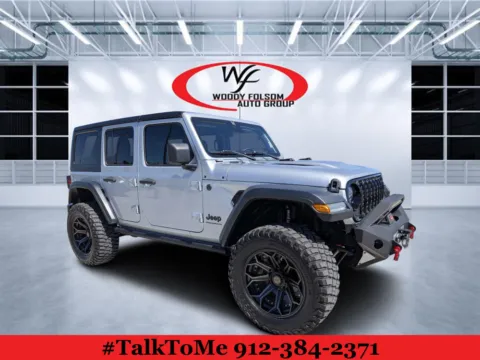 Silver 2024 Jeep Wrangler Willys for sale in Douglas, GA