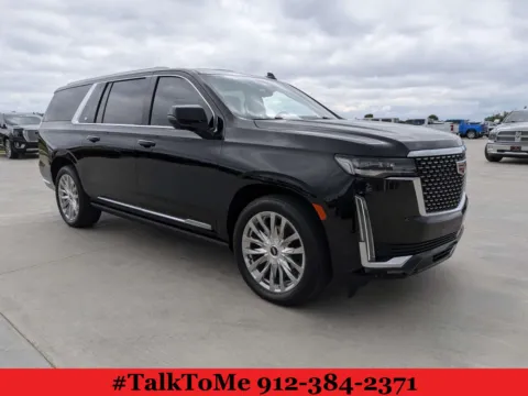 Black 2024 Cadillac Escalade ESV 4WD Premium Luxury for sale in Douglas, GA