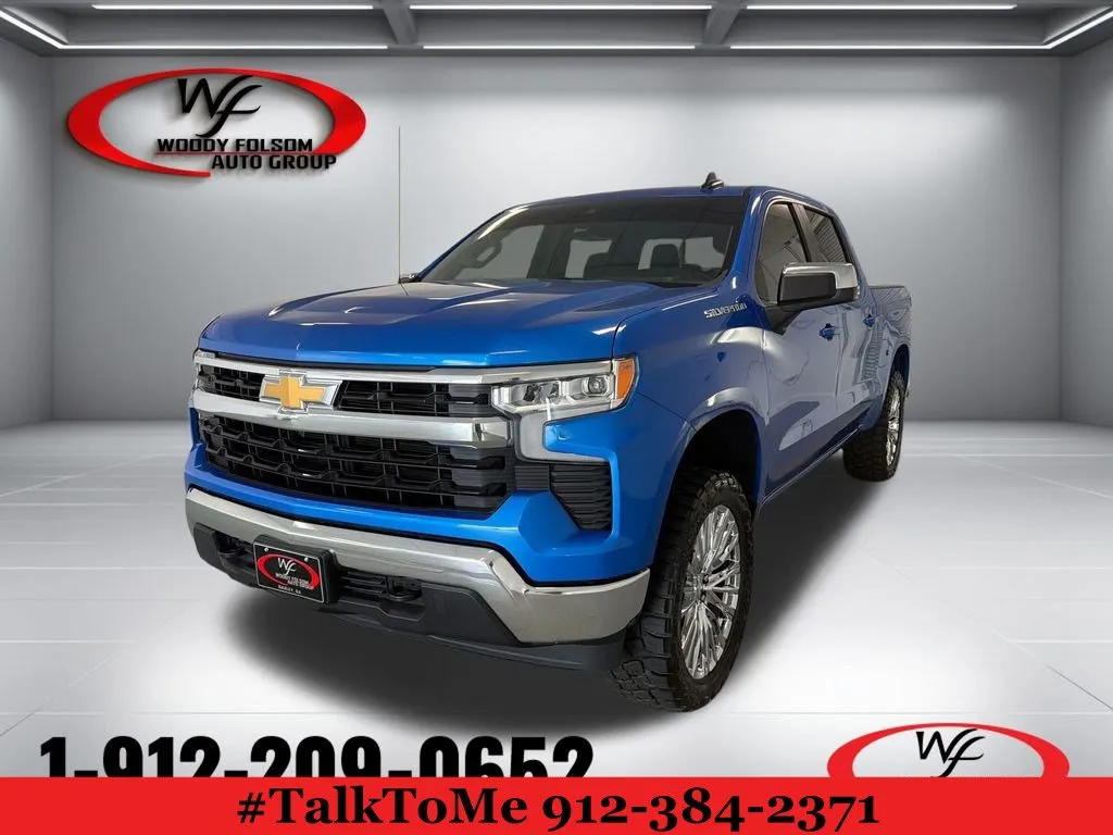 Blue 2025 Chevrolet Silverado 1500 LT for sale in Douglas, GA