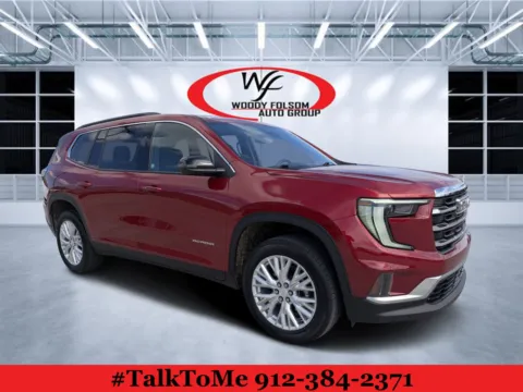 Red 2026 GMC Acadia FWD Elevation for sale in Douglas, GA