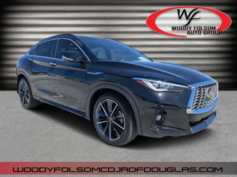Black 2023 INFINITI QX55 SENSORY for sale in Douglas, GA