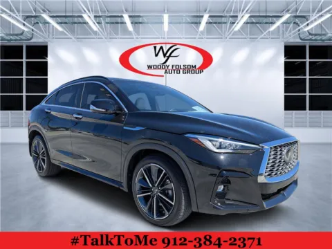 Black 2023 INFINITI QX55 SENSORY for sale in Douglas, GA