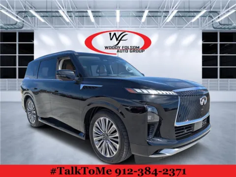 Black 2025 INFINITI QX80 SENSORY for sale in Douglas, GA