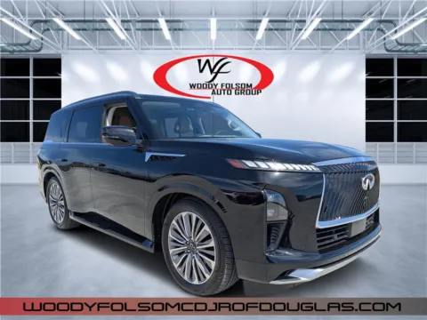 Black 2025 INFINITI QX80 SENSORY for sale in Douglas, GA