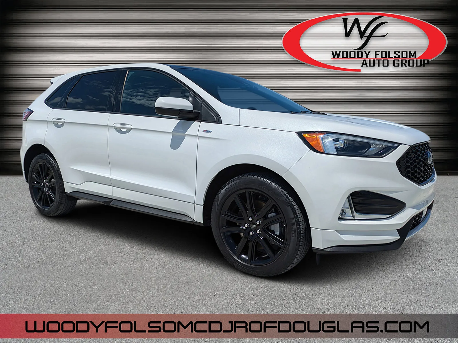 White 2022 Ford Edge ST Line for sale in Douglas, GA