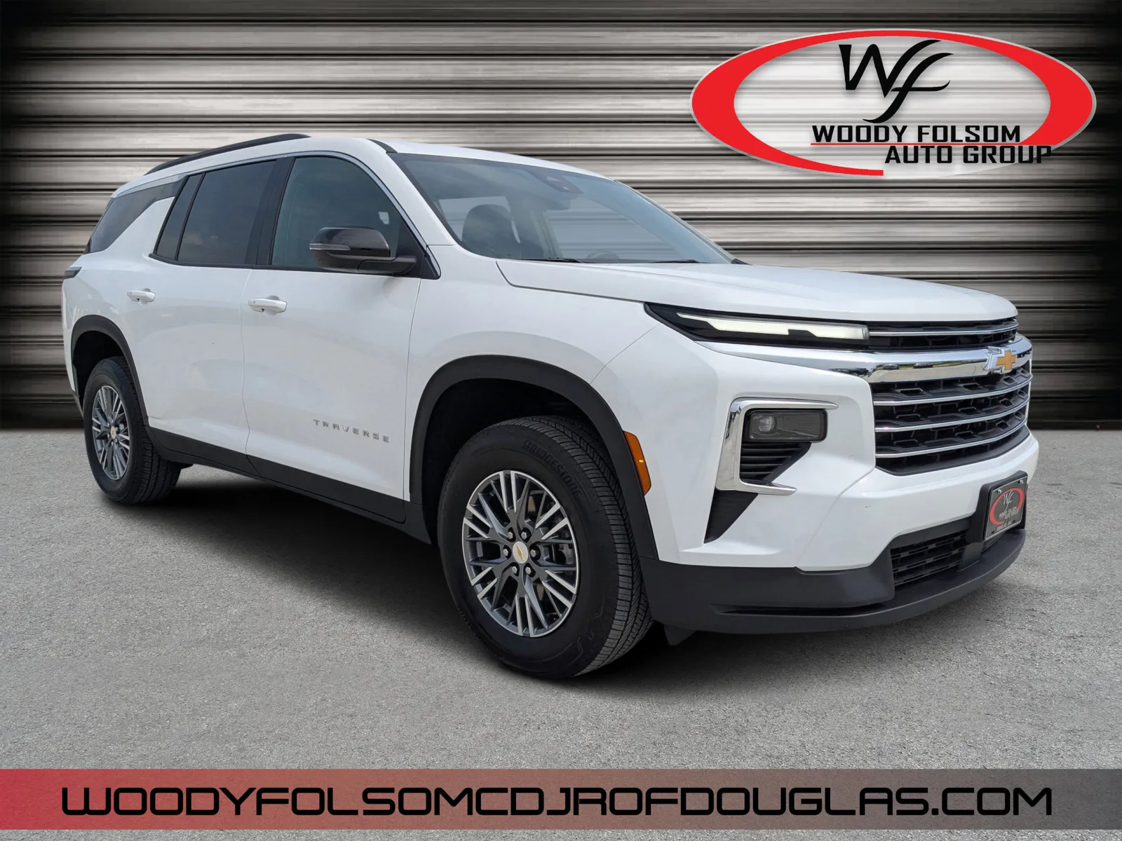 White 2025 Chevrolet Traverse FWD LT for sale in Douglas, GA