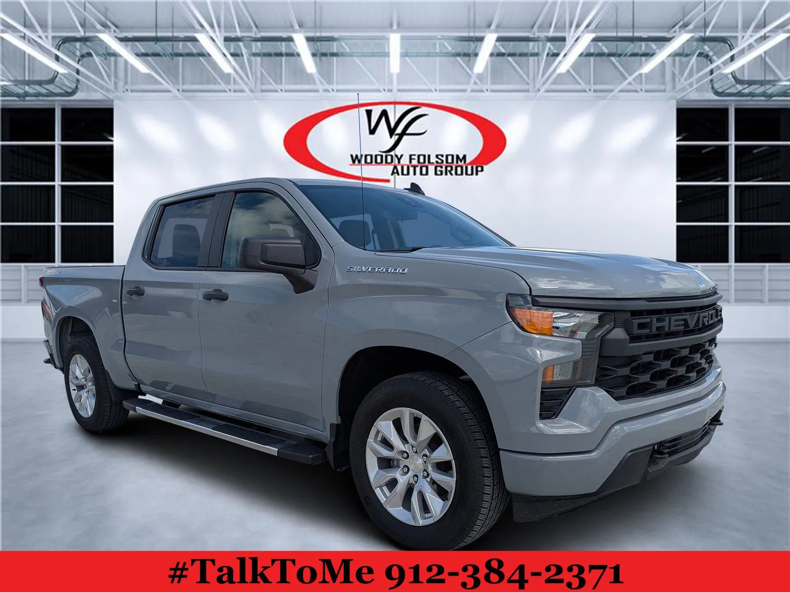 Gray 2024 Chevrolet Silverado 1500 Custom for sale in Douglas, GA