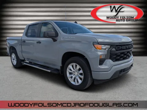 Gray 2024 Chevrolet Silverado 1500 Custom for sale in Douglas, GA