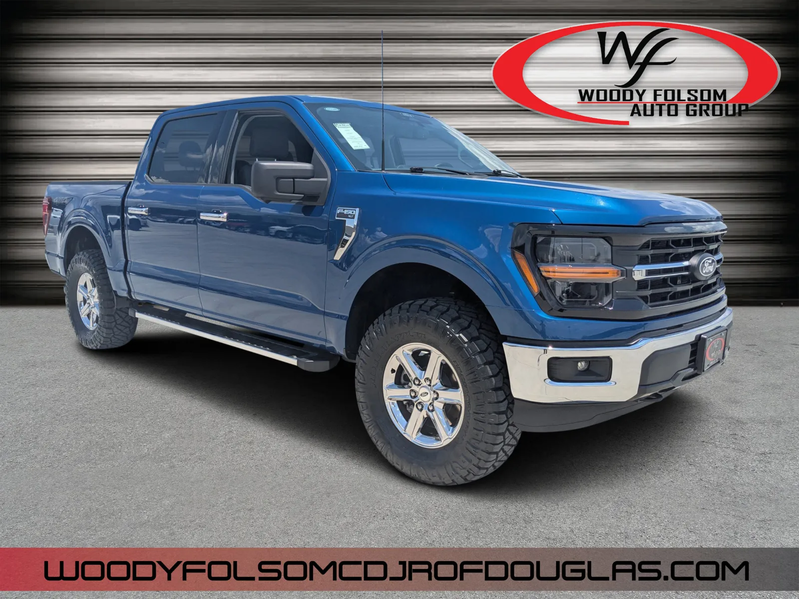 Blue 2024 Ford F-150 XLT for sale in Douglas, GA