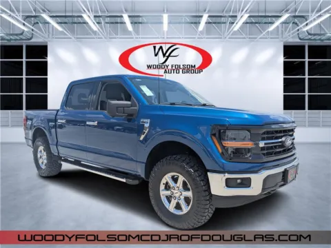 Blue 2024 Ford F-150 XLT for sale in Douglas, GA