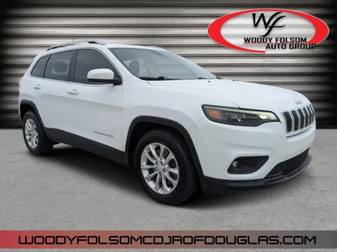 White 2019 Jeep Cherokee Latitude for sale in Douglas, GA