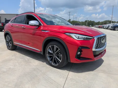 Red 2025 INFINITI QX55 SENSORY for sale in Douglas, GA