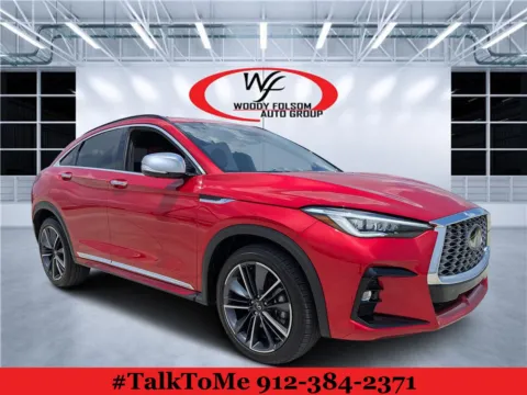 Red 2025 INFINITI QX55 SENSORY for sale in Douglas, GA