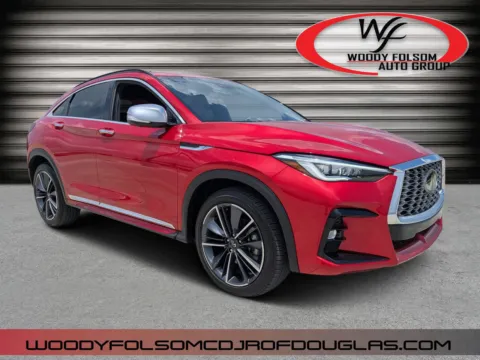 Red 2025 INFINITI QX55 SENSORY for sale in Douglas, GA