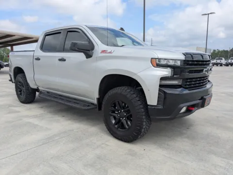 Silver 2021 Chevrolet Silverado 1500 LT Trail Boss for sale in Douglas, GA