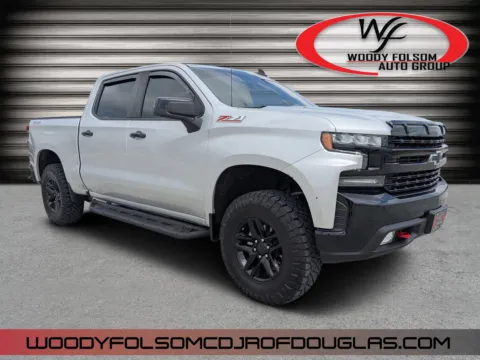 Silver 2021 Chevrolet Silverado 1500 LT Trail Boss for sale in Douglas, GA