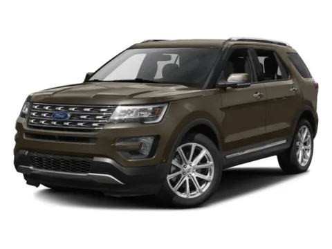 White 2016 Ford Explorer Limited for sale in Douglas, GA