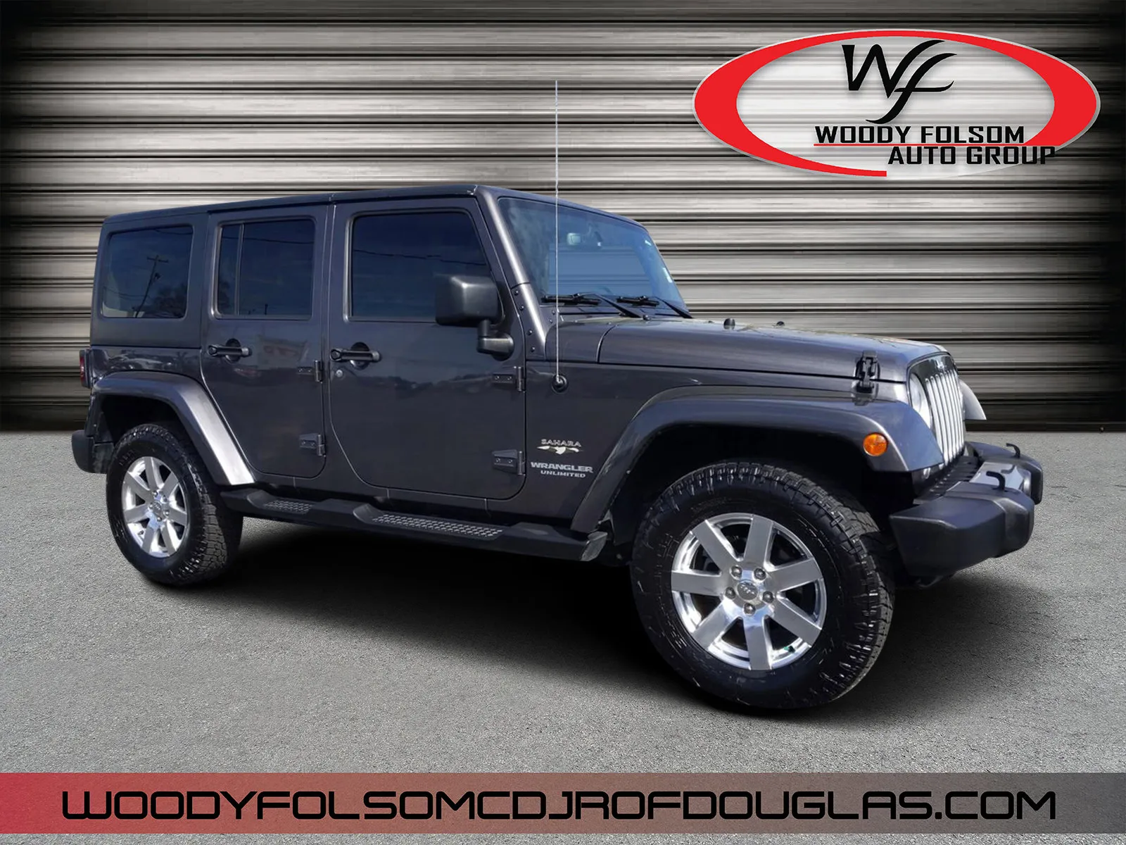 Gray 2016 Jeep Wrangler Unlimited Sahara for sale in Douglas, GA
