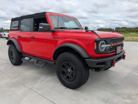 Red 2022 Ford Bronco Wildtrak for sale in Douglas, GA