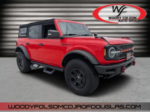 Red 2022 Ford Bronco Wildtrak for sale in Douglas, GA