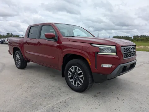 Red 2024 Nissan Frontier SL for sale in Douglas, GA